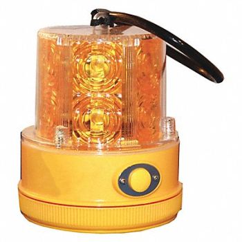 RAILHEAD GEAR Revolving Safety/Warning Light Amber, 39F091