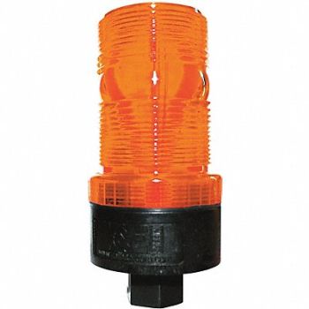 RAILHEAD GEAR Warning Strobe Amber LED 120VAC, 39F093
