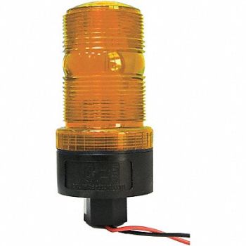 RAILHEAD GEAR Warning Strobe Amber LED 12 to 90VDC, 39F095