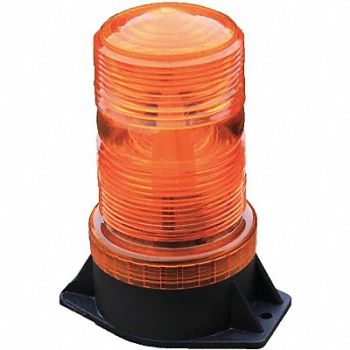 RAILHEAD GEAR Warning Strobe Amber LED 12 to 90VDC, 39F097