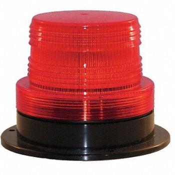 RAILHEAD GEAR Warning Strobe Red LED 12 to 90VDC, 39F102