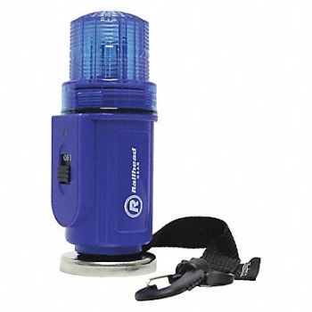 RAILHEAD GEAR Warning Strobe Blue LED, 39F105