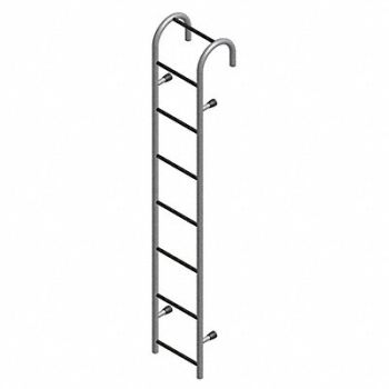 COTTERMAN Storage Tank Ladder 8 Ft., 39F196