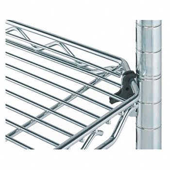 METRO ClipLckngQk Slt Bg 4 Plastic Black PK4, 39F255