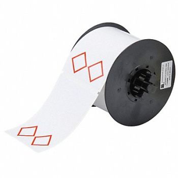 BRADY BBP31 Thermal Label GHS L2 Diamond, 39F433