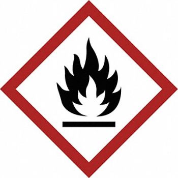 BRADY GHS Label 5/8 H 5/8 W PK39, 39F445