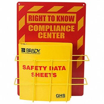 BRADY Information Center Right to Know SDS, 39F498