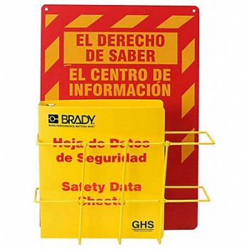 BRADY Information Center Right to Know SDS, 39F499