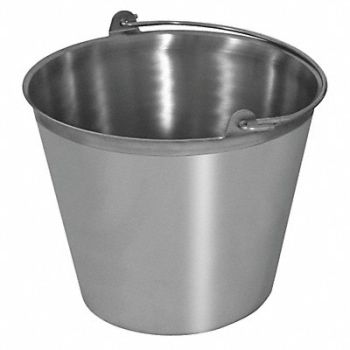 SANI-LAV Pail 13 qt Stainless Steel, 39F727