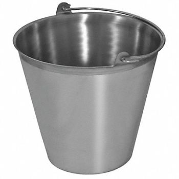 SANI-LAV Pail 16 qt Stainless Steel, 39F729