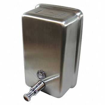 IMPACT Soap Dispenser 8-3/8in.H Liquid Bulk, 39FC95