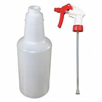 IMPACT Trigger Spray Bottle 32oz 12 1/2 H Clear, 39FD11