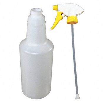 IMPACT Trigger Spray Bottle 32oz 11 1/2 H Clear, 39FD12
