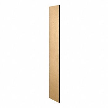 SALSBURY INDUSTRIES End Panel Maple 72inH x 18inW x 3/4inD, 39FF11