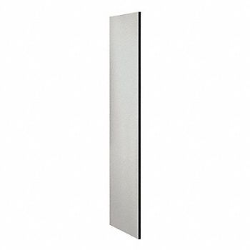 SALSBURY INDUSTRIES End Panel Gray 72inH x 21inW x 3/4inD, 39FF21
