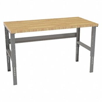 TENNSCO Workbench Butcher Block 72 W 36 D, 39FL24