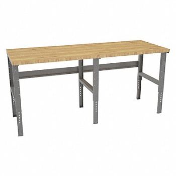 TENNSCO Workbench Butcher Block 96 W 36 D, 39FL28