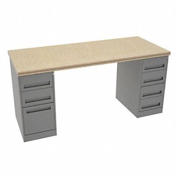 TENNSCO Workbench Shop Top 72 W 30 D, 39FL87