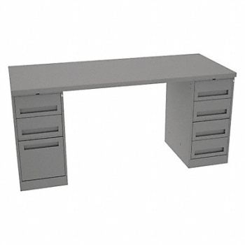 TENNSCO Workbench Steel 72 W 30 D, 39FL90