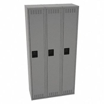 TENNSCO K4149 Lckr 1x3Lckr Md Gray 72 x36 x15 Assm, 39FM23