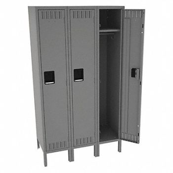 TENNSCO K4142 Lckr 1x3Lckr Md Gray 66 x36 x18 Assm, 39FM29