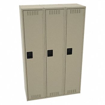 TENNSCO Wrdrb Lckr 1x3Lckr Sand 78 x36 x18 Assm, 39FM38