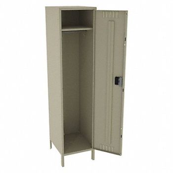 TENNSCO K4161 Wrdrb Lckr 1x1Lckr Sand 78 x18 x21 Assm, 39FM42