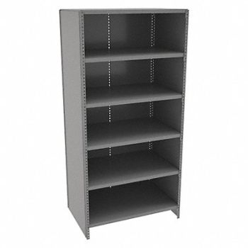 TENNSCO Metal Shlvng Cap 250 lb 24inx72inx36in, 39FM65