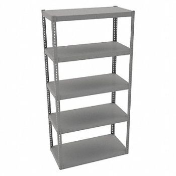 TENNSCO Boltless Shlvng 24x96x48in Stndaln, 39FM71