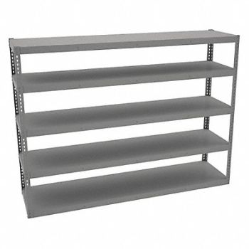TENNSCO Boltless Shlvng 24x72x96in Stndaln, 39FM75