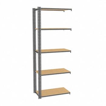 TENNSCO Boltless Shelving 18x96x36in AdOn, 39FM99
