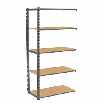 TENNSCO Boltless Shelving 24x96x36in AdOn, 39FN06