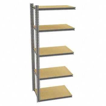 TENNSCO Boltless Shelving 24x96x36in AdOn, 39FN10