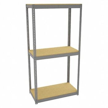 TENNSCO Boltless Shelving 24x96x48in Strtr, 39FN17