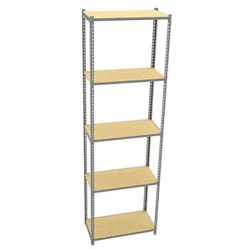 TENNSCO Boltless Shlvng 18x120x36in Strtr, 39FN37