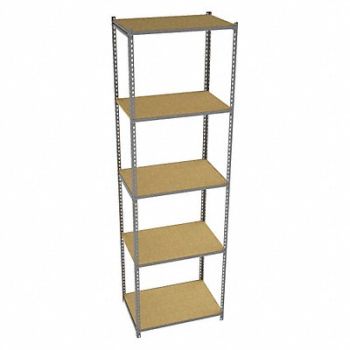TENNSCO Boltless Shlvng 24x120x36in Strtr, 39FN39