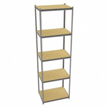 TENNSCO Boltless Shlvng 24x120x36in Strtr, 39FN47