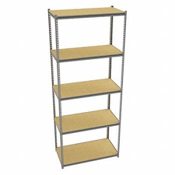 TENNSCO Boltless Shlvng 24x120x48in Strtr, 39FN51