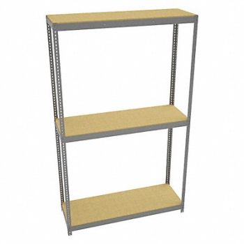 TENNSCO Boltless Shlvng 24x120x72in Strtr, 39FN55