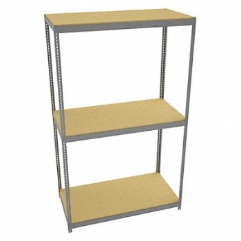 TENNSCO Boltless Shlvng 36x120x72in Strtr, 39FN57