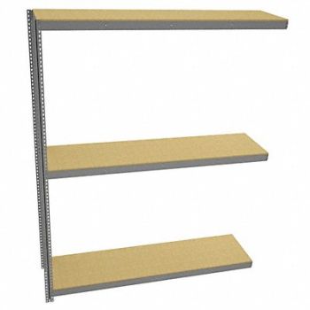 TENNSCO Boltless Shelving 24x120x96in AdOn, 39FN58