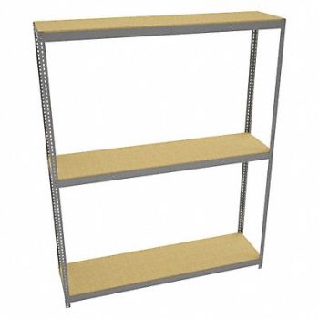 TENNSCO Boltless Shlvng 24x120x96in Strtr, 39FN59