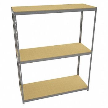 TENNSCO Boltless Shlvng 36x120x96in Strtr, 39FN61