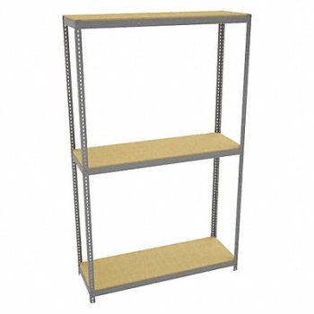 TENNSCO Boltless Shlvng 24x120x72in Strtr, 39FN65