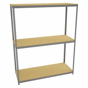 TENNSCO Boltless Shlvng 36x120x96in Strtr, 39FN71