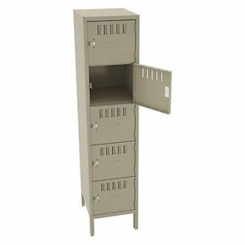 TENNSCO Bx Lckr 5x1Lckr Sand 66 x15 x18 Assm, 39FN77