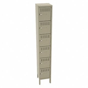 TENNSCO Bx Lckr 6x1Lckr Sand 78 x12 x12 Assm, 39FN81
