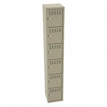 TENNSCO Bx Lckr 6x1Lckr Sand 72 x12 x12 Assm, 39FN85