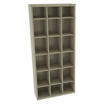 TENNSCO CubiCabnt 13 1/2x78x34 1/2in #Cmpmt 18, 39FP02