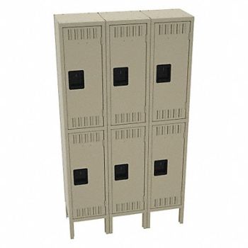 TENNSCO K4143 Wrdrb Lckr 2x3Lckr Sand 66 x36 x12 Assm, 39FP12